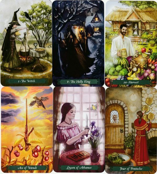 Набір "Таро Зеленої Відьми | The Green Witch Tarot" (карти + книга) 125045 фото
